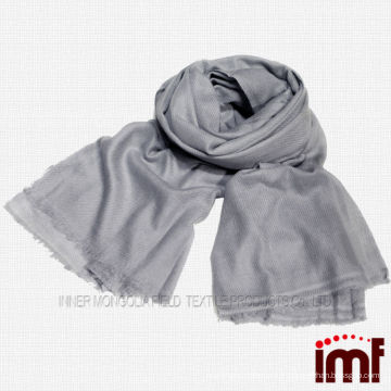 Châle Pashmina en cachemire uni tissé